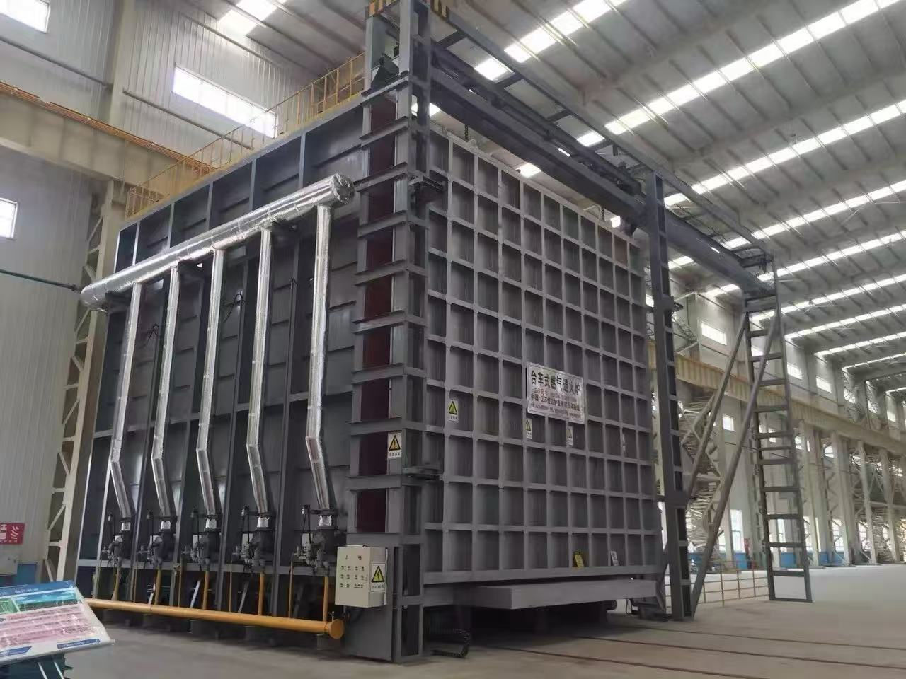 炉门侧开天然气炉