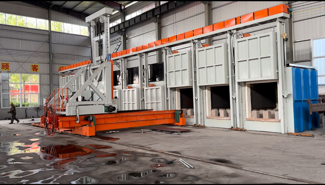 叉车调质生产线